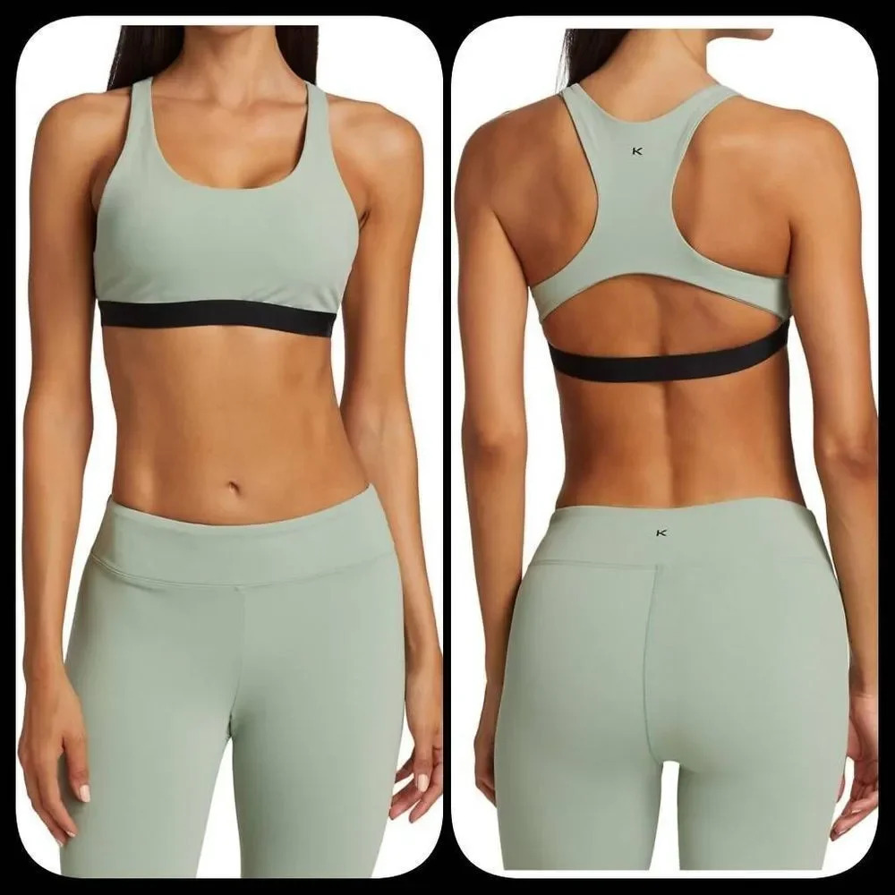 Koral Tax Blackout Sports Bra
Green Sage